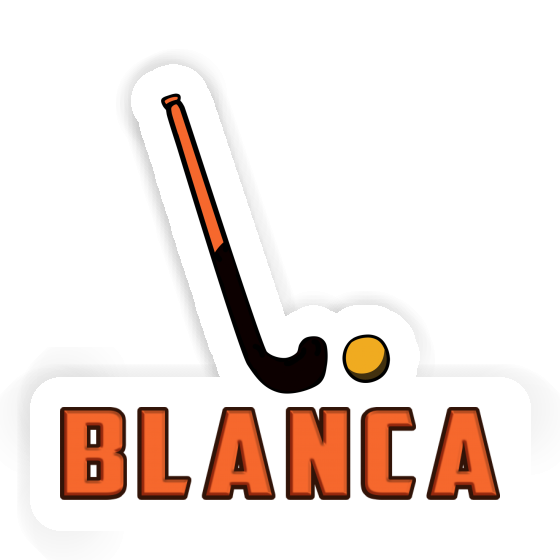 Blanca Autocollant Crosse d'unihockey Laptop Blanca Autocollant Crosse d'unihockey Laptop Image