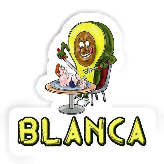 Avocado Sticker Blanca Gift package Image