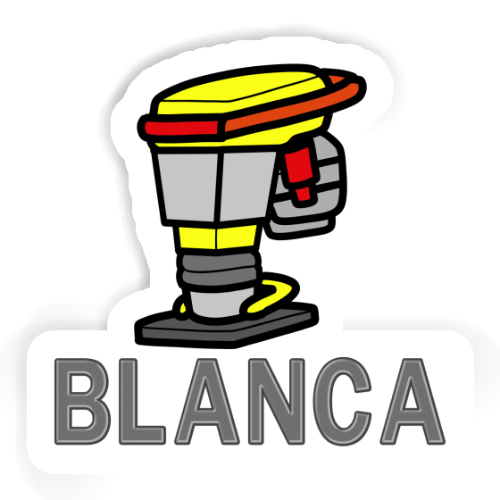 Autocollant Pilons vibrant Blanca Autocollant Pilons vibrant Blanca Image