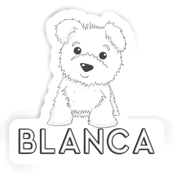 Westie Autocollant Blanca Gift package Image