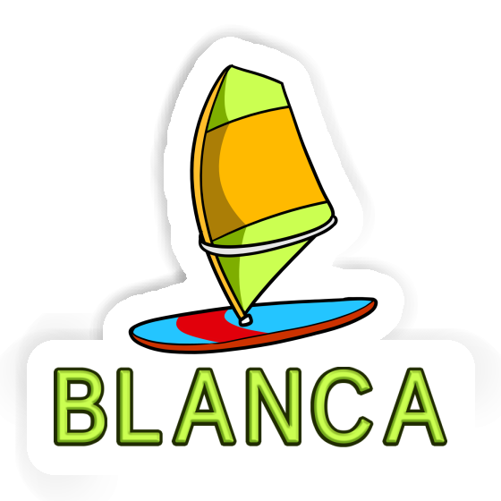 Aufkleber Blanca Windsurfbrett Image