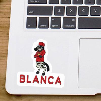 Sticker Zebra Blanca Notebook Sticker Zebra Blanca Gift package Image