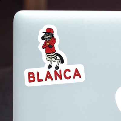 Sticker Zebra Blanca Gift package Image