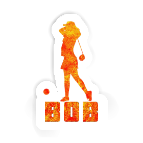 Golfeuse Autocollant Bob Image
