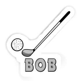 Club de golf Autocollant Bob Image