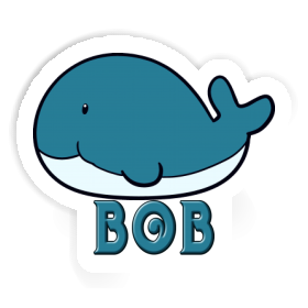 Sticker Bob Whale Image