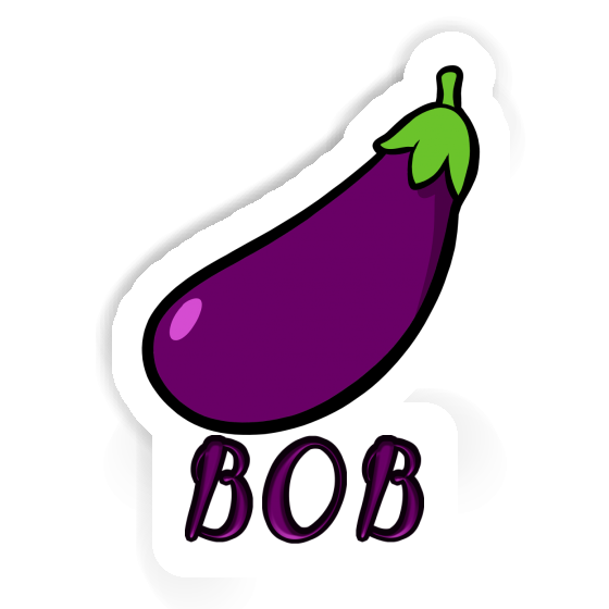 Sticker Bob Eggplant Notebook Sticker Bob Eggplant Notebook Image