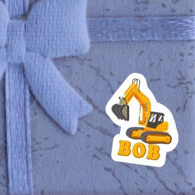 Excavator Sticker Bob Notebook Excavator Sticker Bob Gift package Image