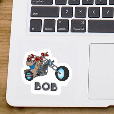 Autocollant Bob Motard Laptop Autocollant Bob Motard Laptop Image