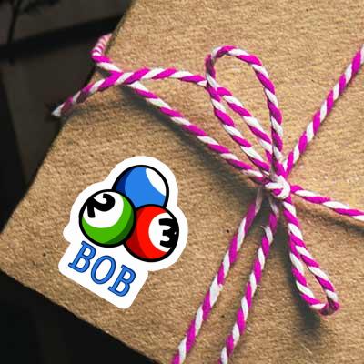Autocollant Boule de billard Bob Notebook Image