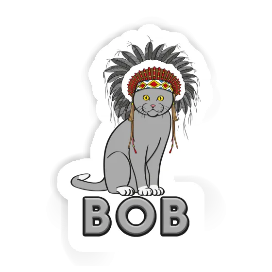Autocollant Amérindien Bob Notebook Autocollant Amérindien Bob Notebook Image