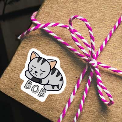 Sticker Bob Cat Notebook Sticker Bob Cat Gift package Image