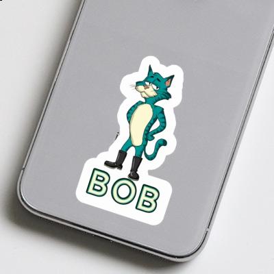 Sticker Bob Standing Cat Laptop Sticker Bob Standing Cat Laptop Image