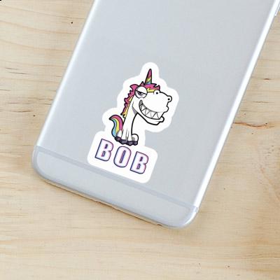Licorne grinçante Autocollant Bob Licorne grinçante Autocollant Bob Image