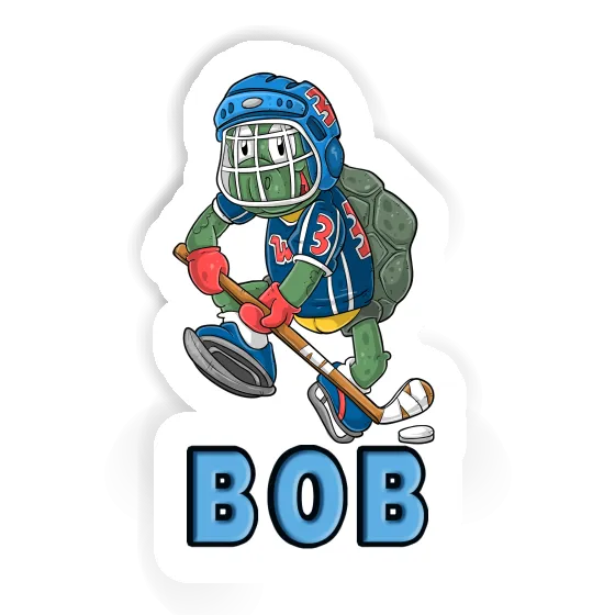 Autocollant Bob Joueur de hockey sur glace Image