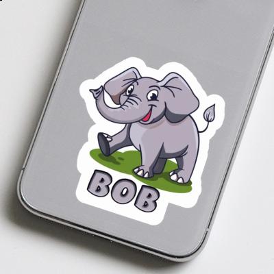 Sticker Elefant Bob Gift package Image