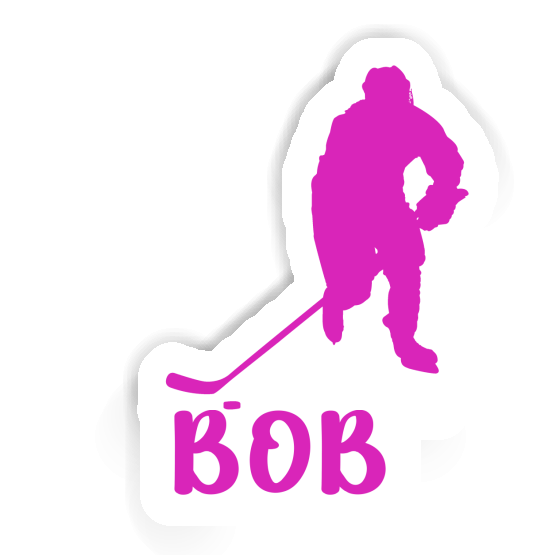 Sticker Bob Hockey Player Notebook Sticker Bob Hockey Player Gift package Image