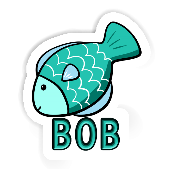 Sticker Fish Bob Notebook Sticker Fish Bob Gift package Image