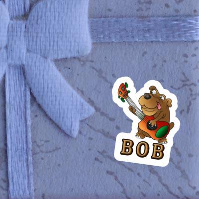Bob Sticker Guitarist Image