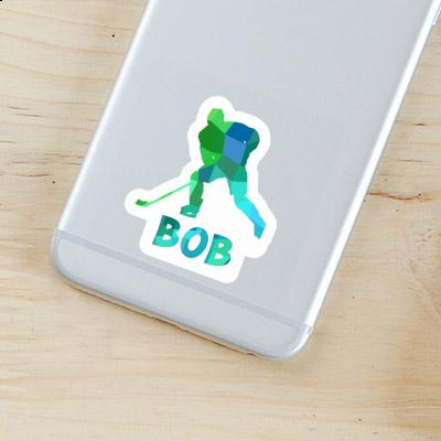 Hockey Player Sticker Bob Notebook Hockey Player Sticker Bob Gift package Image