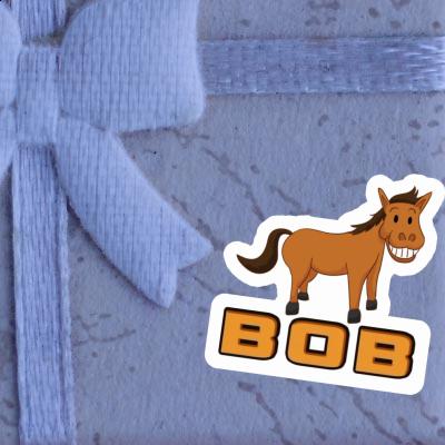 Sticker Grinning Horse Bob Gift package Image