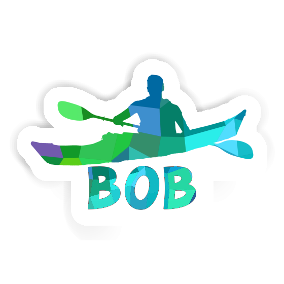 Sticker Kayaker Bob Notebook Sticker Kayaker Bob Notebook Image