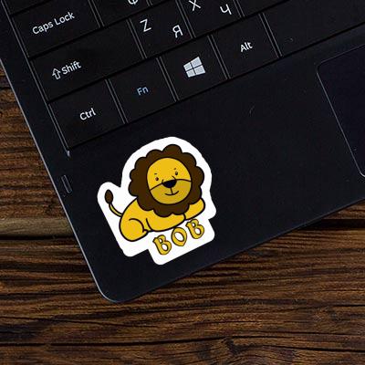 Lion Sticker Bob Laptop Lion Sticker Bob Laptop Image