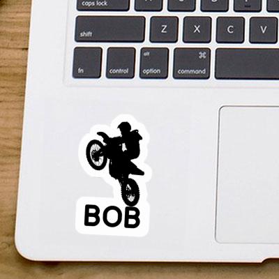 Motocross-Fahrer Aufkleber Bob Motocross-Fahrer Aufkleber Bob Image