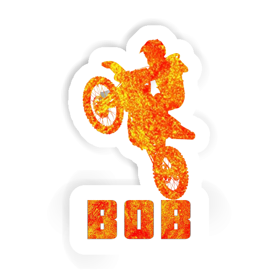 Bob Autocollant Motocrossiste Laptop Bob Autocollant Motocrossiste Laptop Image
