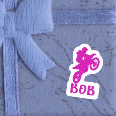 Bob Autocollant Motocrossiste Image