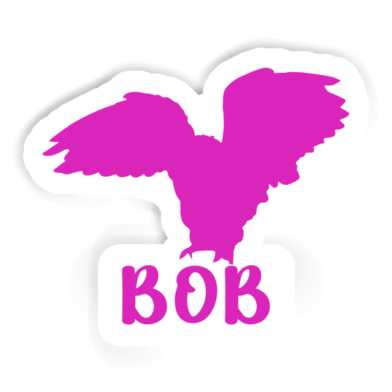 Bob Autocollant Hibou Notebook Image