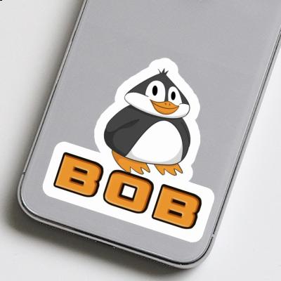Autocollant Pingouin Bob Notebook Image