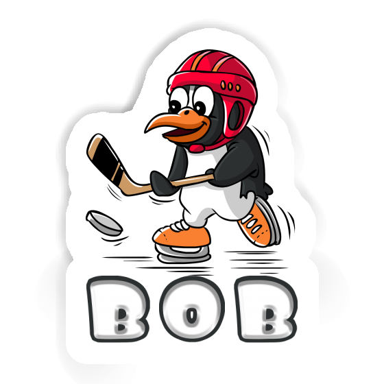 Bob Autocollant Pingouin de hockey Bob Autocollant Pingouin de hockey Image
