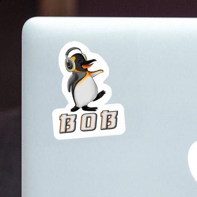 Autocollant Pingouin musicien Bob Gift package Image