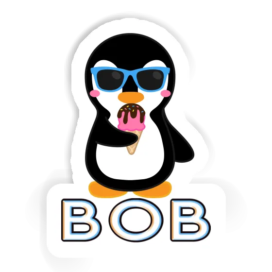 Autocollant Bob Pingouin glacé Notebook Autocollant Bob Pingouin glacé Notebook Image