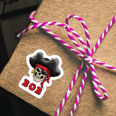 Bob Sticker Pirate-Skull Notebook Bob Sticker Pirate-Skull Gift package Image