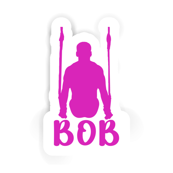 Autocollant Bob Gymnaste aux anneaux Image