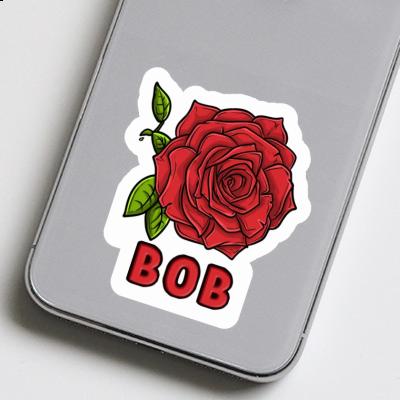 Autocollant Fleur de rose Bob Notebook Autocollant Fleur de rose Bob Notebook Image