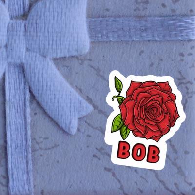 Rose Sticker Bob Notebook Rose Sticker Bob Notebook Image