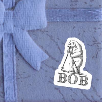 Bob Autocollant Skieur Notebook Bob Autocollant Skieur Gift package Image