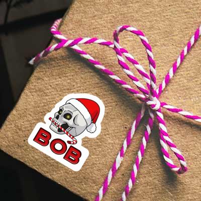 Crâne de Noël Autocollant Bob Notebook Crâne de Noël Autocollant Bob Gift package Image