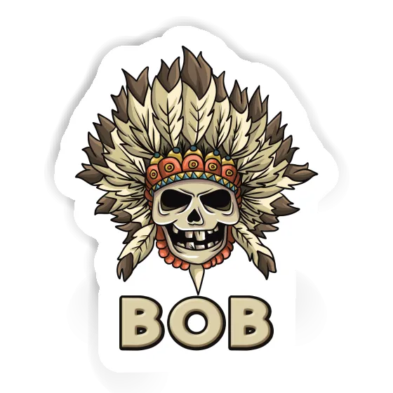 Bob Sticker Totenkopf Image