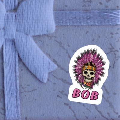 Womens Skull Sticker Bob Notebook Womens Skull Sticker Bob Gift package Image
