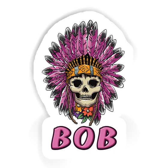 Womens Skull Sticker Bob Gift package Image