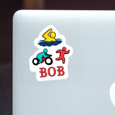 Triathlet Sticker Bob Notebook Triathlet Sticker Bob Gift package Image