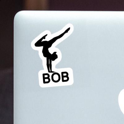 Autocollant Bob Femme de yoga Notebook Autocollant Bob Femme de yoga Notebook Image
