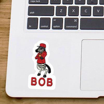 Bob Autocollant Zebra Laptop Bob Autocollant Zebra Laptop Image