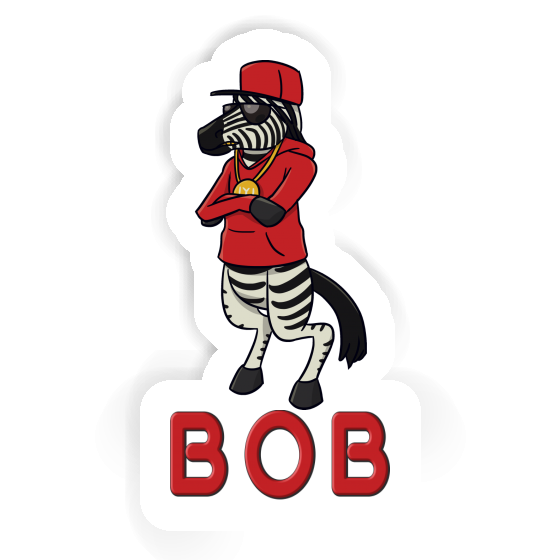 Bob Autocollant Zebra Notebook Bob Autocollant Zebra Gift package Image