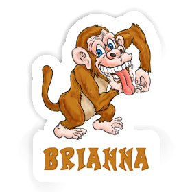 Brianna Sticker Affe Image