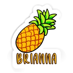 Aufkleber Brianna Ananas Image